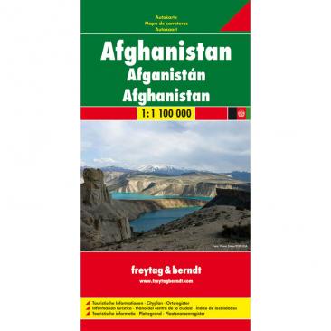 automapa Afghánistán 1:1.100.000