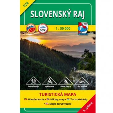 mapa Slovenský Ráj 1:50 000