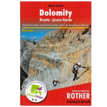 turistický průvodce ROTHER: Dolomity - Brenta