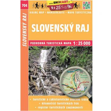 mapa SHOCart: Slovenský Ráj 1:25 000