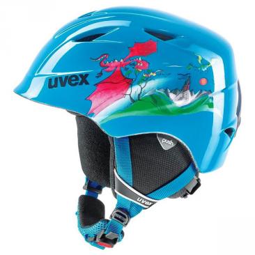 helma UVEX Airwing 2 blue dragon